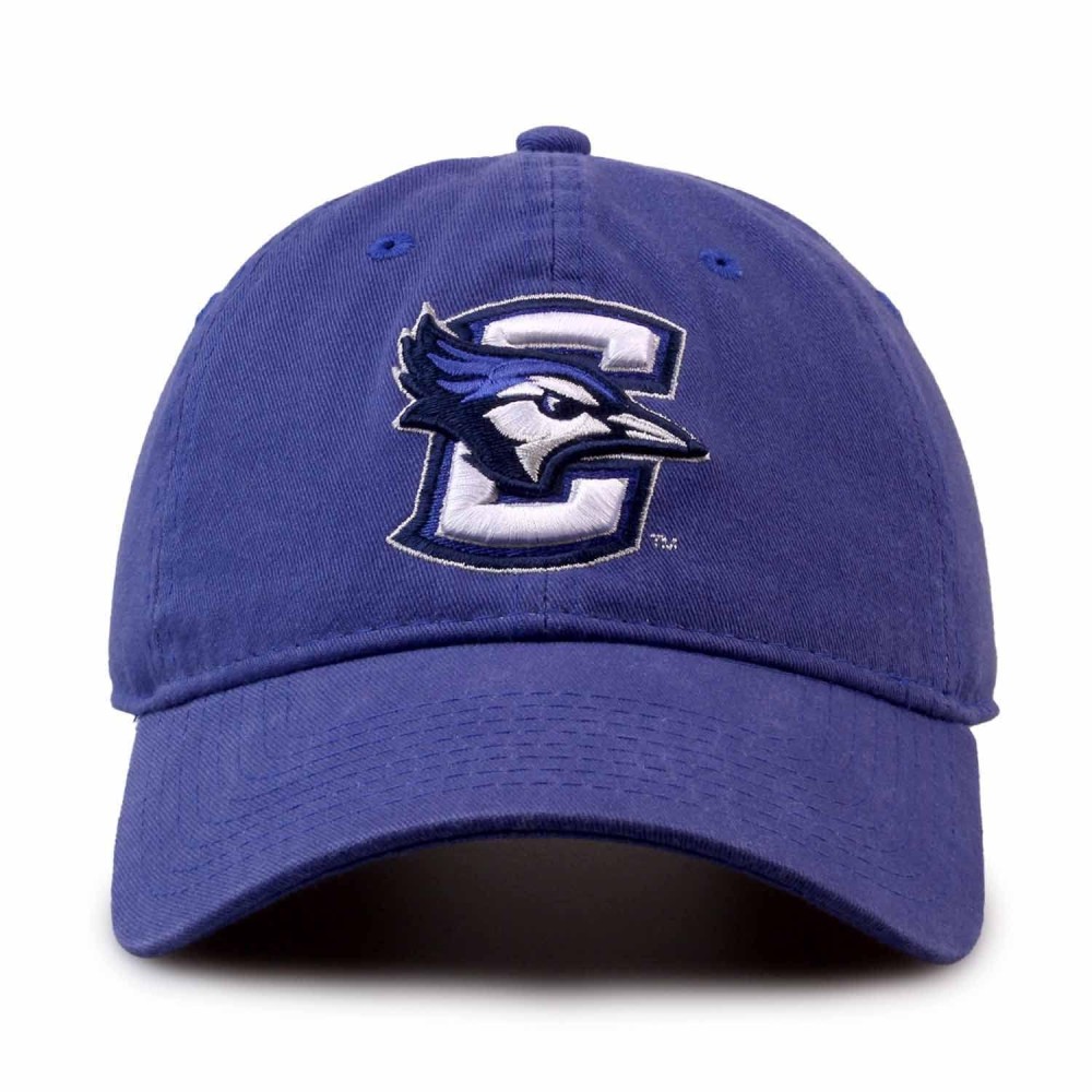 The Game Creighton Bluejays Hat For Men And Women - Adjustable Relaxed Fit With Embroidered Logo (Creighton Bluejays - Blue, Adult Adjustable)