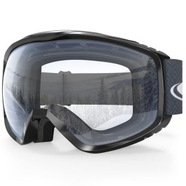 Findway Ski Goggles Otg - Over Glasses Snow Snowboard Goggles For Men Women Adult- Anti-Fog 100% Uv Protection Wide View
