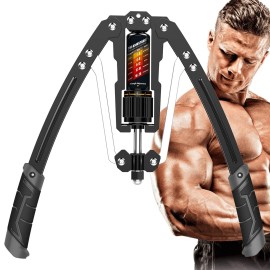 East Mount Twister Arm Exerciser - Adjustable 22-440Lbs Hydraulic Power, Home Chest Expander, Shoulder Muscle Training Fitness Equipment, Arm Enhanced Exercise Strengthener.