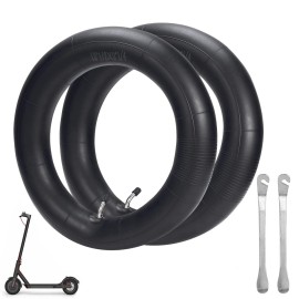 (2-Pack) 12 (12 12 X 2 14) Thicker Inner Tubes For Electric Scooters And Mini Bikes, Compatible With 125X225-12X2125 Inflatable Tires (Includes 2 Tire Levers For Easy Replacement)