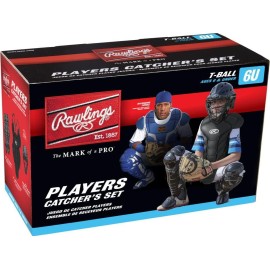 Rawlings P2Cstb-B Players Series Catchers Set T-Ball Ages 6 Under Blacksilver