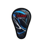 Youper Boys Youth Soft Foam Protective Athletic Cup (Ages 7-12), Kid Athletic Cup For Baseball, Football, Lacrosse, Hockey, Mma (Black Blue)