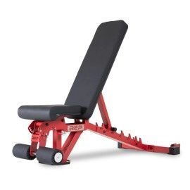 Rep Fitness Adjustable Bench - Ab-3000 Fid - Flatinclinedecline (Matte Red)