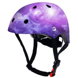 Jeefree Skateboard Cycling Helmet,Kids Adjustable Bike Helmet Suitable For Toddler Kids Youth Boys Girls,Multi-Sport Scooter Roller Skate Inline Skating Rollerblading Bicycle