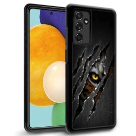 Samsung Galaxy A14 5G Case,Tiger Eye Full Galaxy A14 5G Cases For Boys Men,Anti-Scratch Soft Tpu Pattern Design Case Compatible With Samsung A14 5G Case 66-Inch Tiger Eye Full