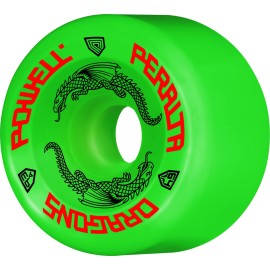 Powell Peralta Dragon Formula Skateboard Wheels 93A 64mm x 36mm Green