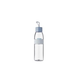 Mepal - Water Bottle Ellipse - Reusable Water Bottle - Leak Proof Drinking Bottle Suitable For Carbonated Drinks - Bpa-Free - 500 Ml - Nordic Blue