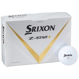 Dunlop Golf Balls Srixon Z-Star Diamond 2023 Half Dozen (6 Pack) White