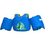 Dark Lightning Toddler Floaties, Swim Vest For Boys And Girls Age 2-7 Years Old, 20-50 Pounds Children Water Wings Arm Floaties In Puddle/Sea/Pool/Beach (Dinosaur)
