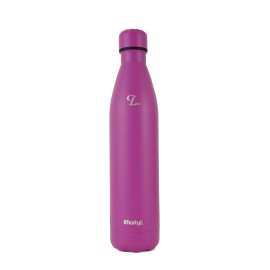 Lifestyl Stainless Steel Water Bottle 24 Hrs Cold & 12 Hrs Hot Thermoshield Technology Vacuum Insulated Metal Water Bottles, Leak-Proof Drinks Bottle For Gym, Yoga, Cycling (500 Ml, Lilac Purple)