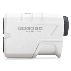 Gogogo Sport Vpro Golf Rangefinder 900 Yards Slope Laser Range Finder With Pinsensor & Flag-Lock, 6X Magnification, Pulse Tech (900 Yard)
