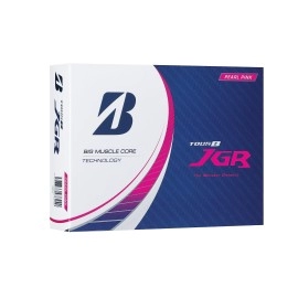 Bridgestone J3Px Tour B Jgr 2023 Model Golf Balls, 12 Balls, Pearl Pink