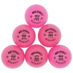 Mozi Sports Wind Cricket Balls - Indoor & Outdoor Soft Training Cricket Ball For Coaching Practice (3X Red Windballs)