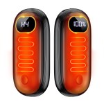 Hand Warmers - 14000Mah Hand Warmers Rechargeable Up To 18Hrs Warmth, Electric Hand Warmer Reusable Heat Up To 131?, Rechargeable Hand Warmers 2 Pack For Golf Raynauds Camping, Warm Gifts