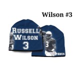 Seattle Seahawks Beanie Heavyweight Russell Wilson Design