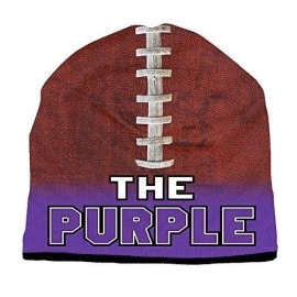 Beanie The Purple Sublimated Football