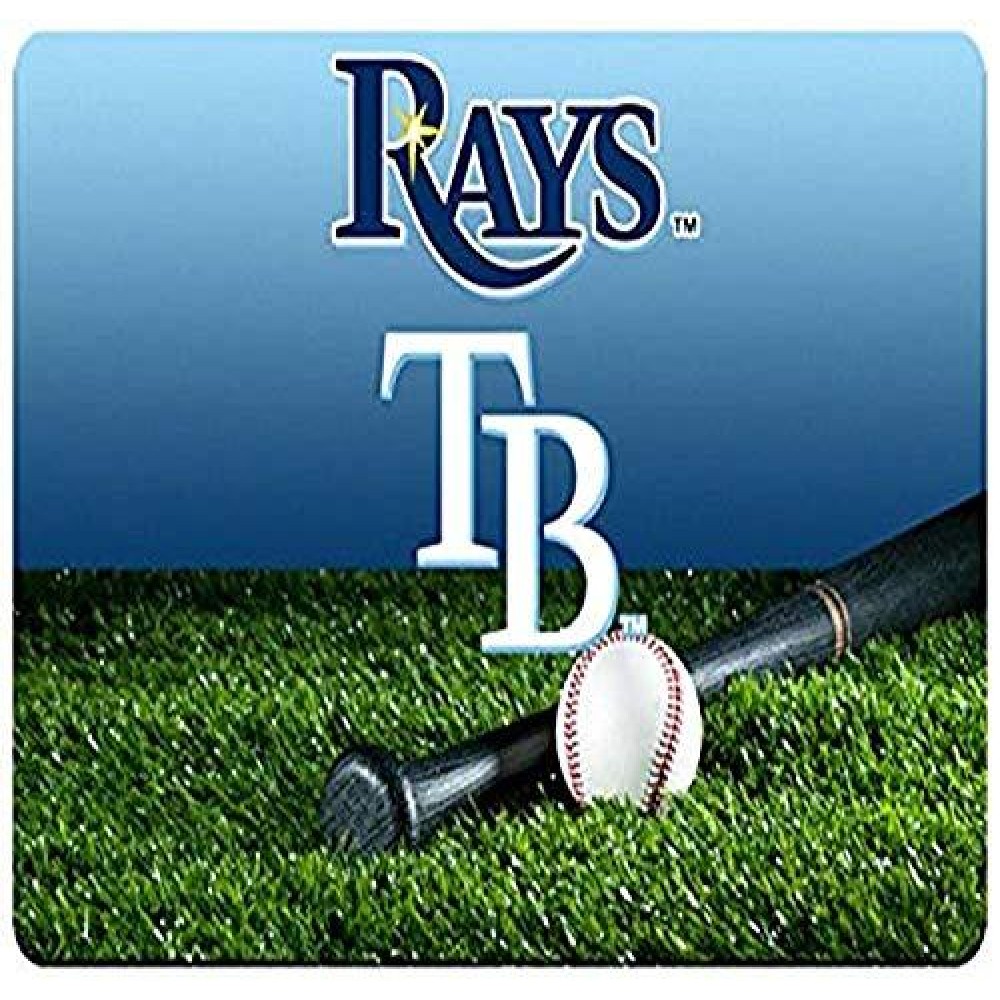 Tampa Bay Rays Pet Bowl Mat Team Color Baseball Size Large Co