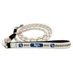 Tampa Bay Rays Pet Leash Frozen Rope Baseball Leather Size Large Co