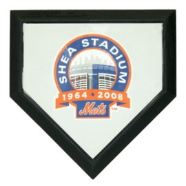 New York Mets Authentic Hollywood Pocket Home Plate - Shea Stadium Final Season Logo Co
