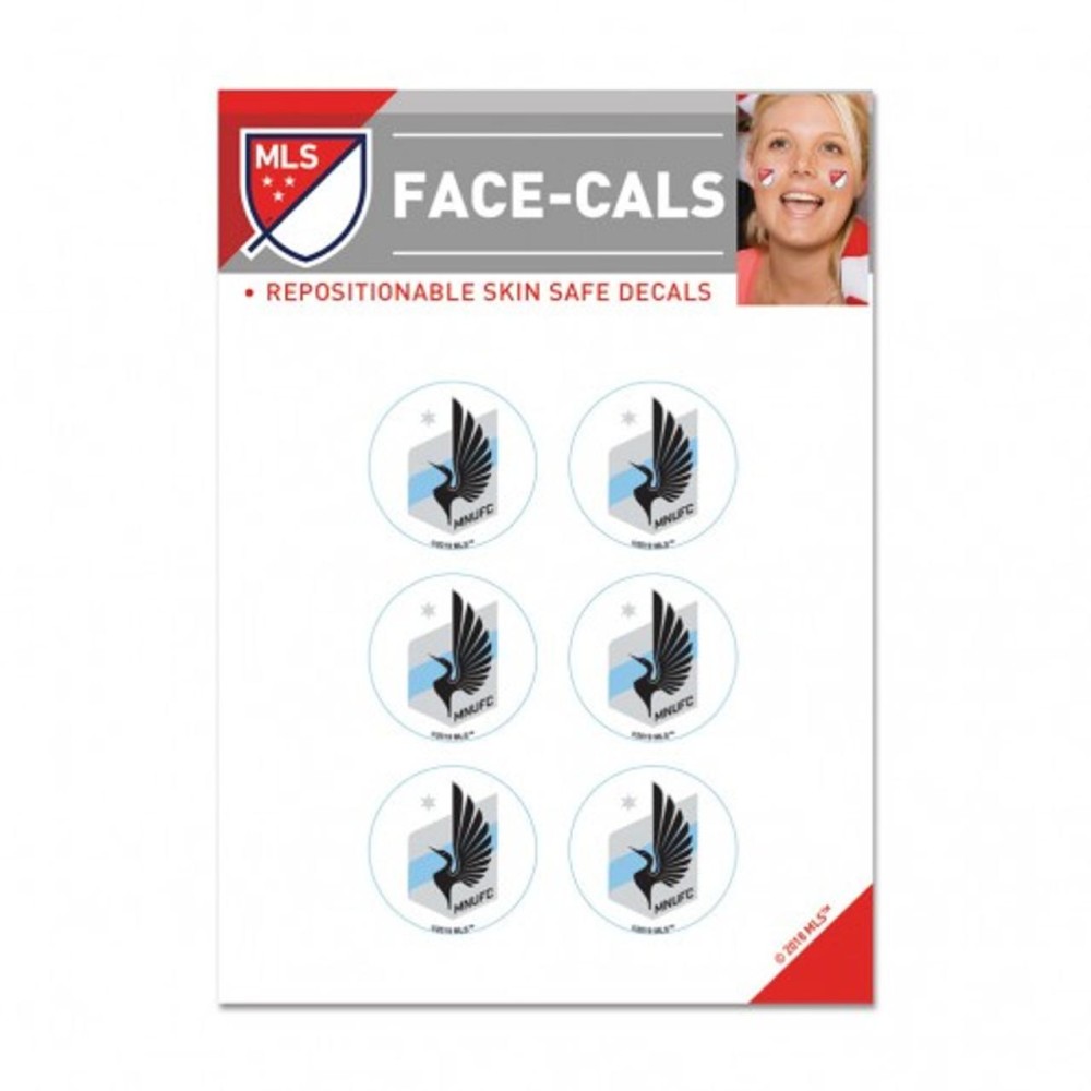 Minnesota United Fc Tattoo Face Cals Special Order