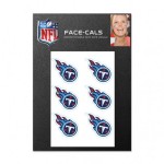 Tennessee Titans Tattoo Face Cals