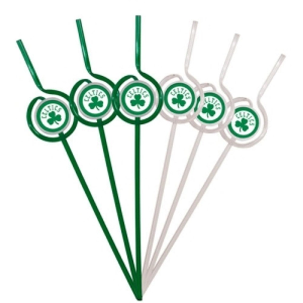 Boston Celtics Team Sipper Straws Co