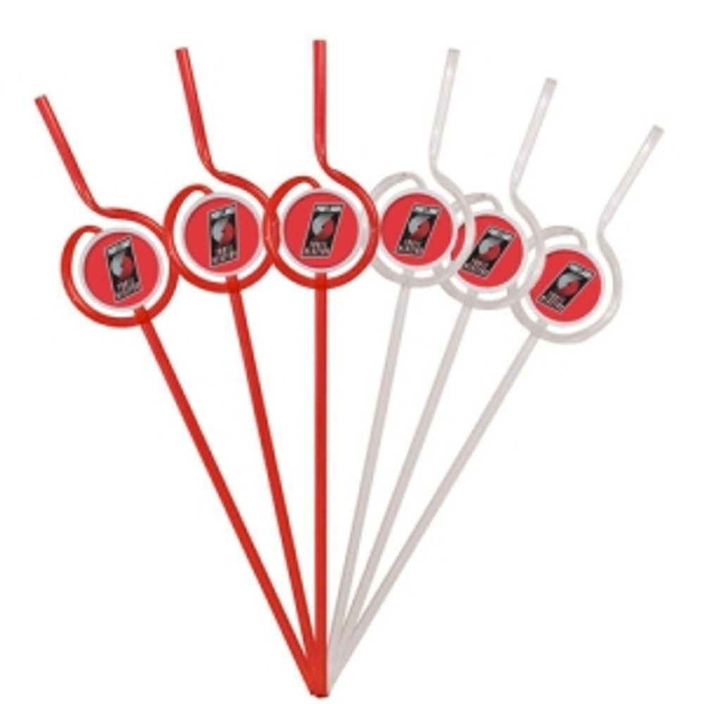 Portland Trail Blazers Team Sipper Straws Co