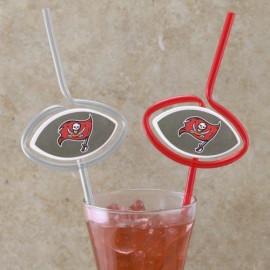 Tampa Bay Buccaneers Team Sipper Straws Co