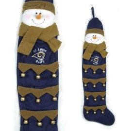 St. Louis Rams Greeting Card Holder 51 Inch Snowman Co