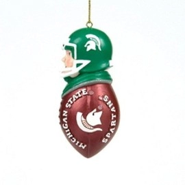 Michigan State Spartans Tackler Ornament Co