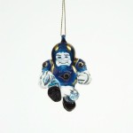St. Louis Rams Ornament 3 Inch Crystal Halfback Co