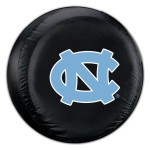 North Carolina Tar Heels Tire Cover Large Size Black Co