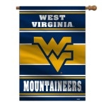 West Virginia Mountaineers Banner 28X40 House Flag Style 2 Sided Co