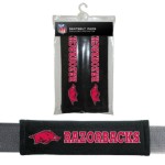 Arkansas Razorbacks Seat Belt Pads Co