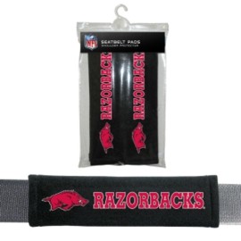 Arkansas Razorbacks Seat Belt Pads Co