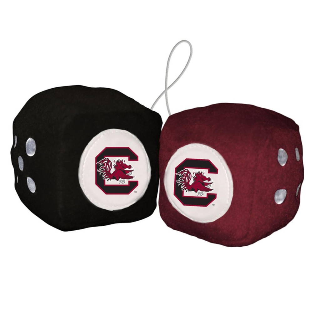 South Carolina Gamecocks Fuzzy Dice Co