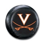 Virginia Cavaliers Tire Cover Standard Size Black Co
