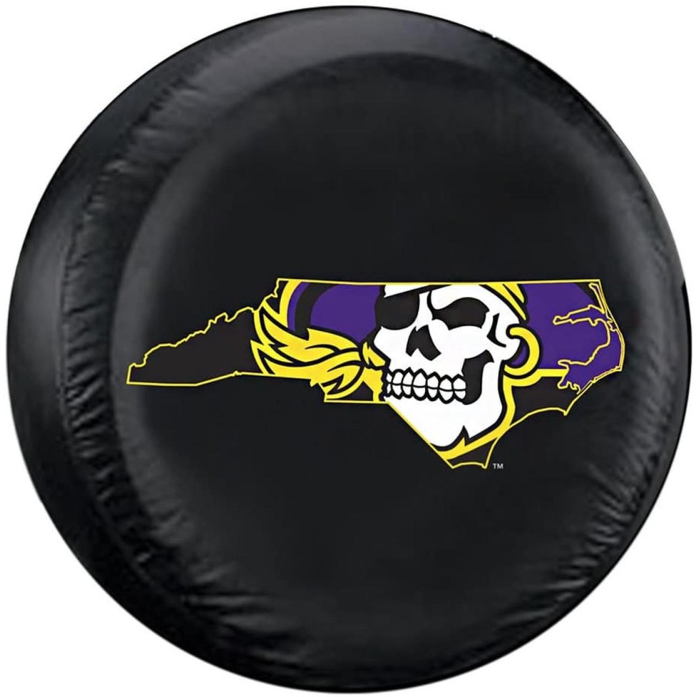 East Carolina Pirates Tire Cover Standard Size Alternate Co