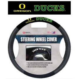 Oregon Ducks Steering Wheel Cover Mesh Style Co