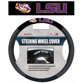 Lsu Tigers Steering Wheel Cover Mesh Style Co