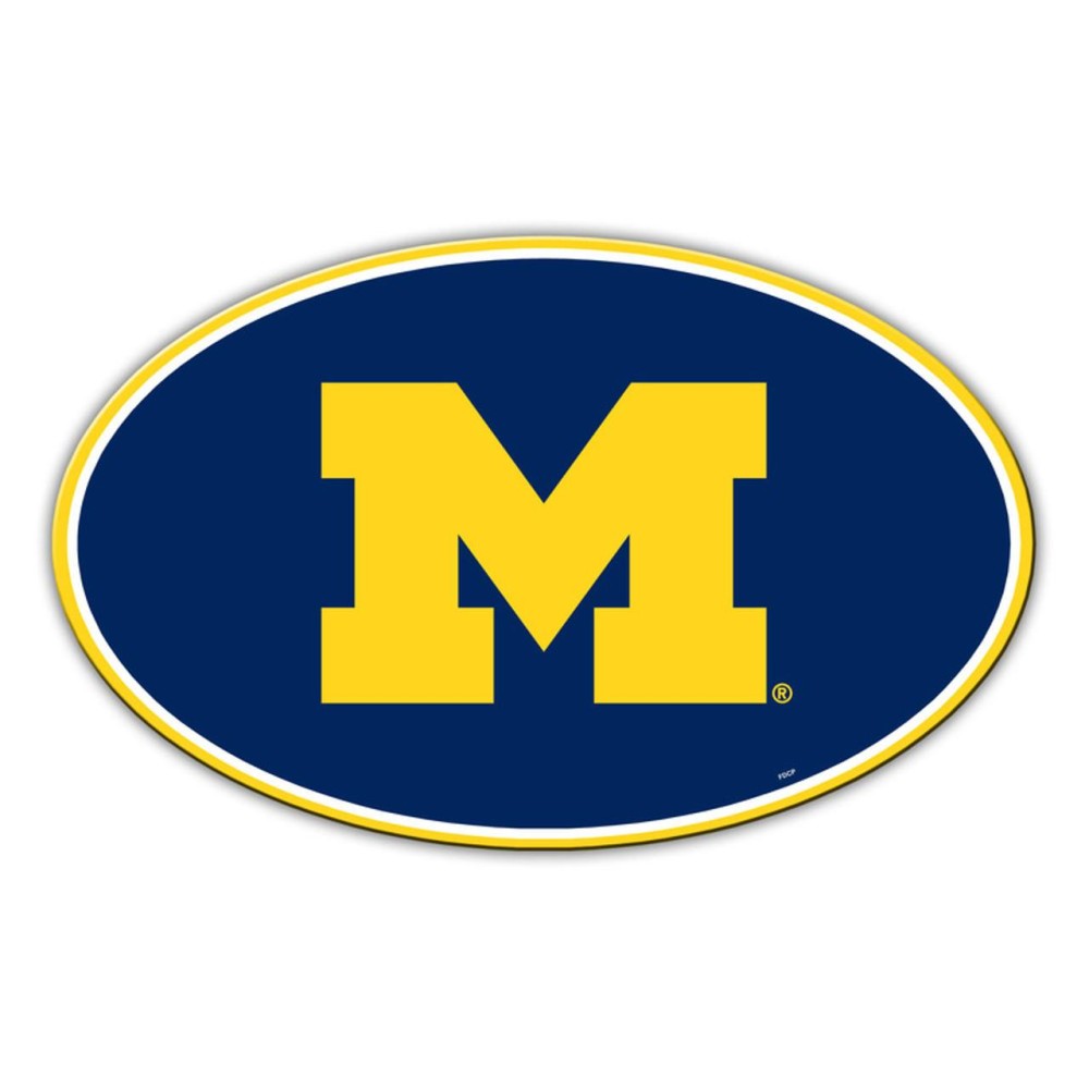 Michigan Wolverines Magnet Car Style 8 Inch Co