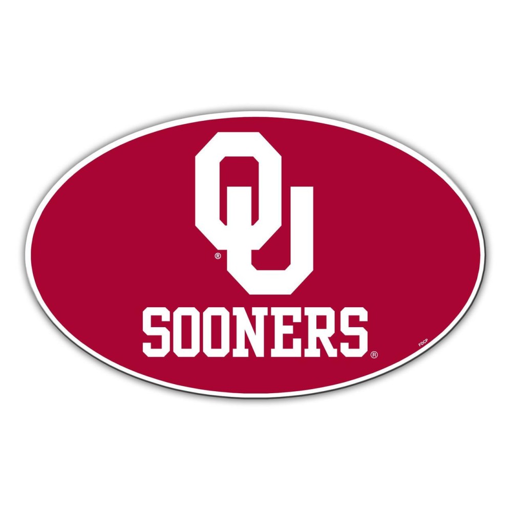 Oklahoma Sooners Magnet Car Style 8 Inch Co