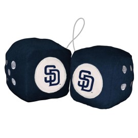 San Diego Padres Fuzzy Dice Co