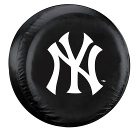 New York Yankees Tire Cover Standard Size Black Co