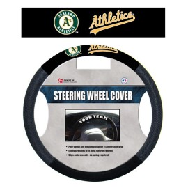 Oakland Athletics Steering Wheel Cover Mesh Style Co