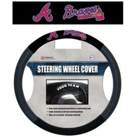 Atlanta Braves Steering Wheel Cover Mesh Style Co