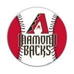 Arizona Diamondbacks Magnet Car Style 12 Inch Co