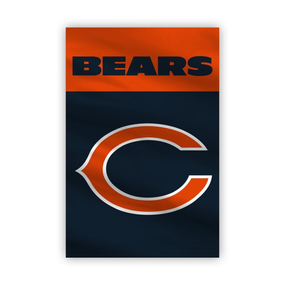 Chicago Bears Flag 13X18 Home Co