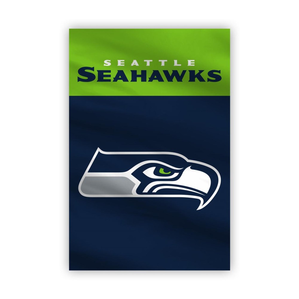 Seattle Seahawks Flag 13X18 Home Co