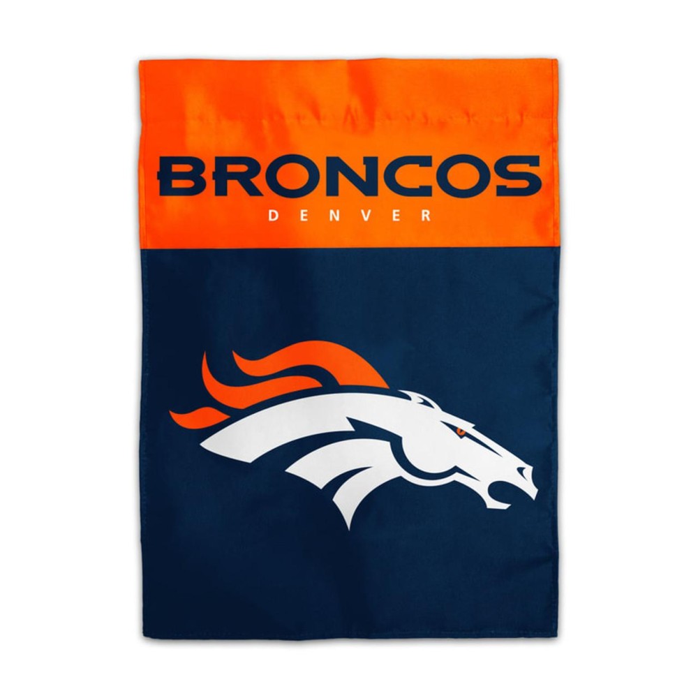 Denver Broncos Flag 13X18 Home Co